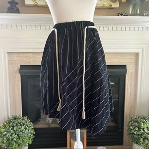 VINCE Women's Asymmetrical Tie Skirt